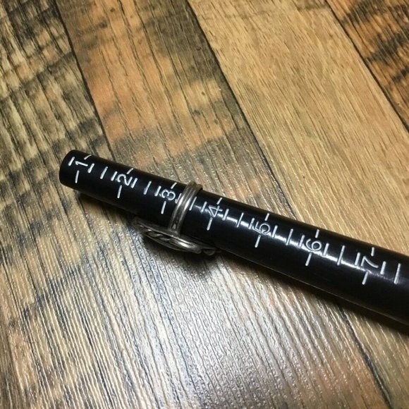 Vintage Handcrafted Navajo Indian Western Sterling and Turquoise Ring Size 3.5 - Picture 3 of 12